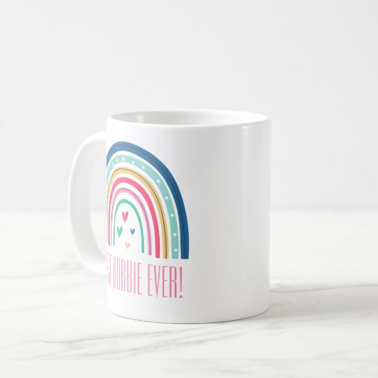 Mug Best Bubbie Ever Rainbow (Devant gauche)