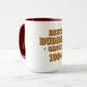 Mug Best Buddies depuis 1994 Design (Devant gauche)