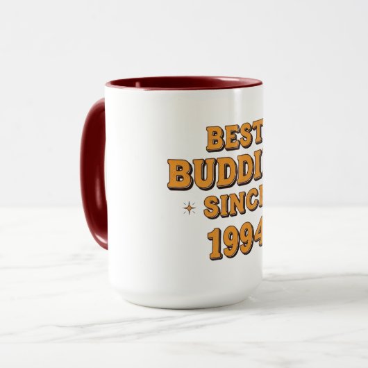 Mug Best Buddies depuis 1994 Design (Devant gauche)