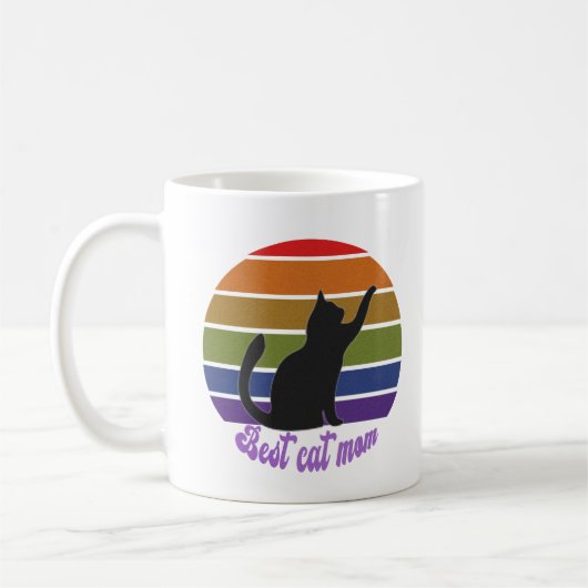Mug Best Cat Mom (Gauche)