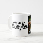 Mug Best Cat Mom Photo Texte noir (Devant gauche)