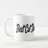 Mug Best Chat Papa Photo Texte noir (Gauche)