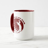 Mug Best Dad By Par Par Modern Golf Golf (Devant gauche)