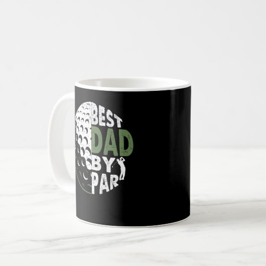 Mug Best Dad By Par Par Papa Fête des pères Cadeaux Go (Devant gauche)