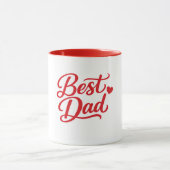 Mug Best Dad Ever Gift Tee (Centre)