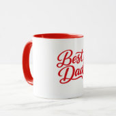 Mug Best Dad Ever Gift Tee (Devant gauche)