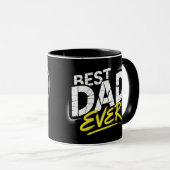 Mug Best Dad Ever Graffiti Art (Devant droit)