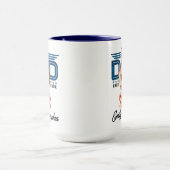 Mug Best Dad Ever Personalized | Custom Father’s Day (Centre)