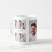 Mug Best Dad Ever Photo | Personalized Father’s Day (Devant gauche)