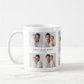 Mug Best Dad Ever Photo | Personalized Father’s Day (Gauche)