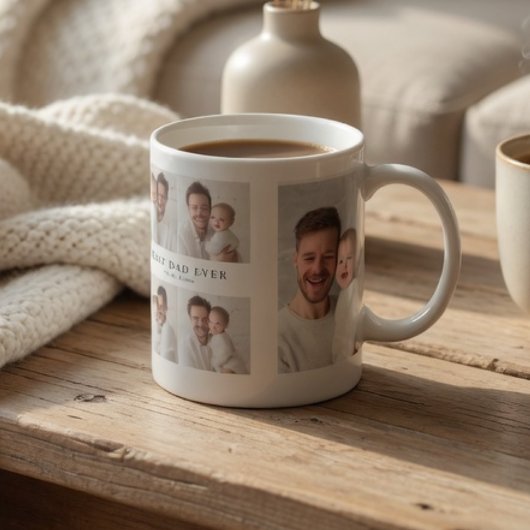 Mug Best Dad Ever Photo | Personalized Father’s Day