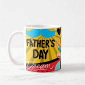 Mug Best Dad Love Dad, Father's Day, Dad Gift (Gauche)