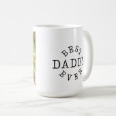 Mug Best Daddy Ever Personalizado (Devant droit)