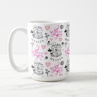 Mug Best Daughter Birthday Custom Text
