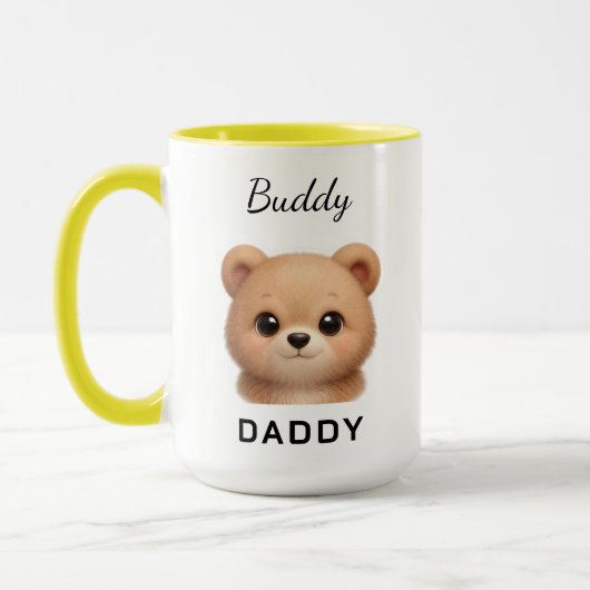 Mug Best Dog Dad Ever | Custom Father’s Day (Gauche)