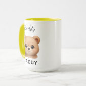 Mug Best Dog Dad Ever | Custom Father’s Day (Devant gauche)