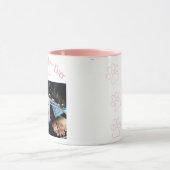 Mug - Best Dog Mom Ever Mug - Custom Photo & Name Mok (Midden)