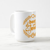 Mug Best Dog Uncle Ever Style Cool cadeau Anniversaire (Devant gauche)