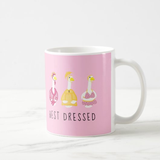 Mug Best Dressed Funny Porch Goose (Droite)