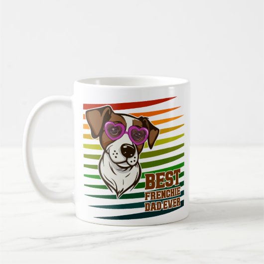 Mug Best Frenchie Dad Ever Funny Dog Lover Gift (Gauche)