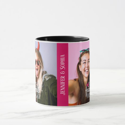 Mug Best Friend pour toujours deux images modèle tenda (Centre)