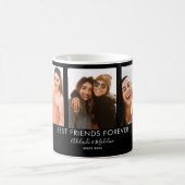 Mug Best Friends Forever 3 Photo Collage Cadeau (Centre)