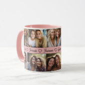 Mug Best Friends Forever Bestie cadeau photo (Devant gauche)