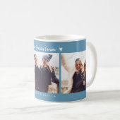 Mug Best Friends Forever Photo Multi Photo Denim Blue (Devant droit)