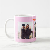 Mug Best Friends Forever Photo Multi Photo Orange Pink (Gauche)