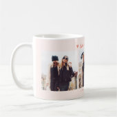 Mug Best Friends Forever Photo Multi Photo Peach  (Gauche)