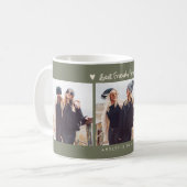 Mug Best Friends Forever Photo Multi Photo Sage Green (Devant gauche)
