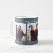 Mug Best Friends Forever Photo Multi Photo Slate Blue (Devant gauche)