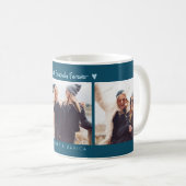 Mug Best Friends Forever Photo Multi Photo Teal (Devant droit)
