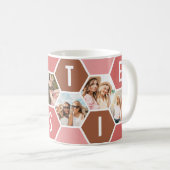 Mug Best Friends honeycomb 6 Photo collage (Devant droit)