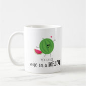 Mug Best Friends One in a Million Melon Cute Food Fun (Gauche)