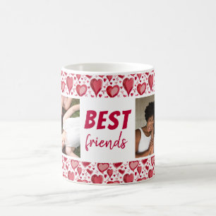 Mug Best Friends Red Heart Motif 2 Photo