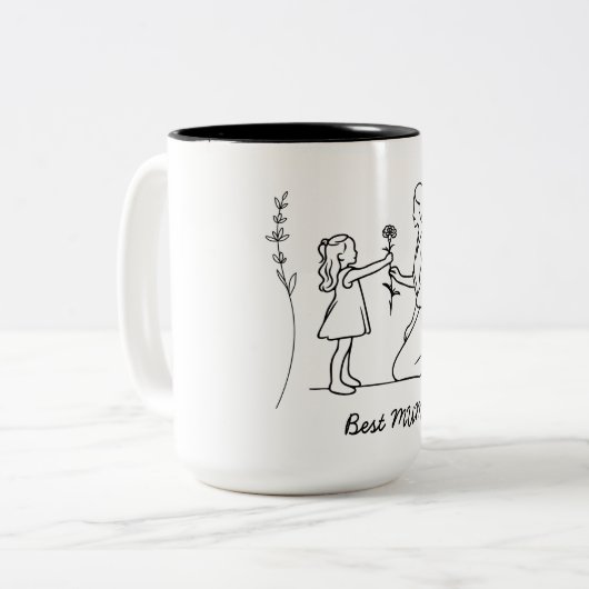 Mug Best gift for MUM. (Devant gauche)