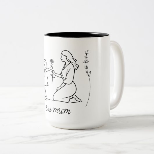 Mug Best gift for MUM. (Devant droit)