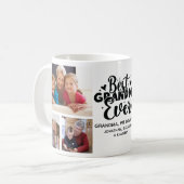 Mug Best Grandma Ever - Cute Photo Collage for Grandma (Devant gauche)