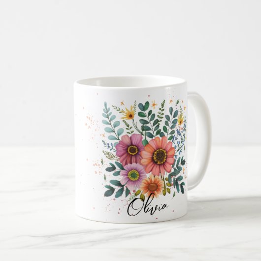 Mug Best Grandma Ever Personalized (Devant droit)