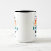 Mug Best Grandpa By Par Retro Golfing Personalized (Centre)