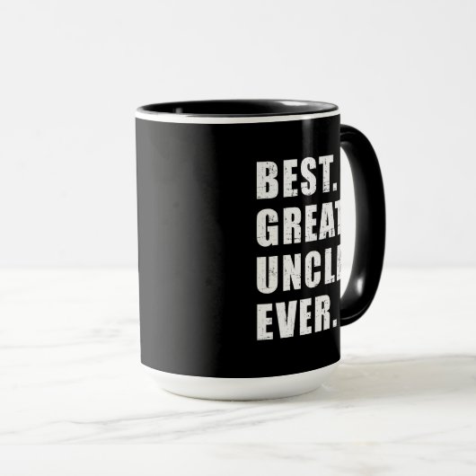 Mug Best great uncle ever (Devant droit)