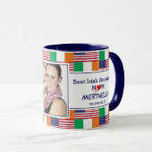 Mug BEST IRLANDE AMERICAN MUM Photo (Devant droit)