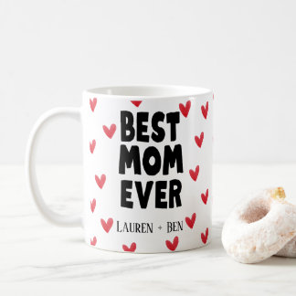 Mug Best Maman Ever Kids nomme la fête des mères