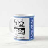 Mug Best Man est en Bed with Bride & Groom. (Devant gauche)