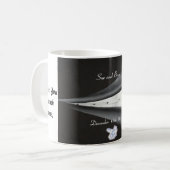 Mug Best Man Merci Gift - Modèle Tuxedo (Devant gauche)