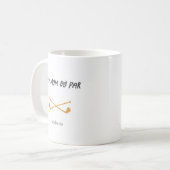 Mug Best Mom by Par Parties scintillant Golf (Devant gauche)
