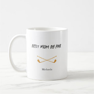 Mug Best Mom by Par Parties scintillant Golf