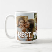 Mug Best Mom Ever 3 Photo Collage Fête des mères (Gauche)