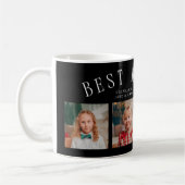 Mug Best Mom Ever 4-Photo Black Mothers Day  (Gauche)